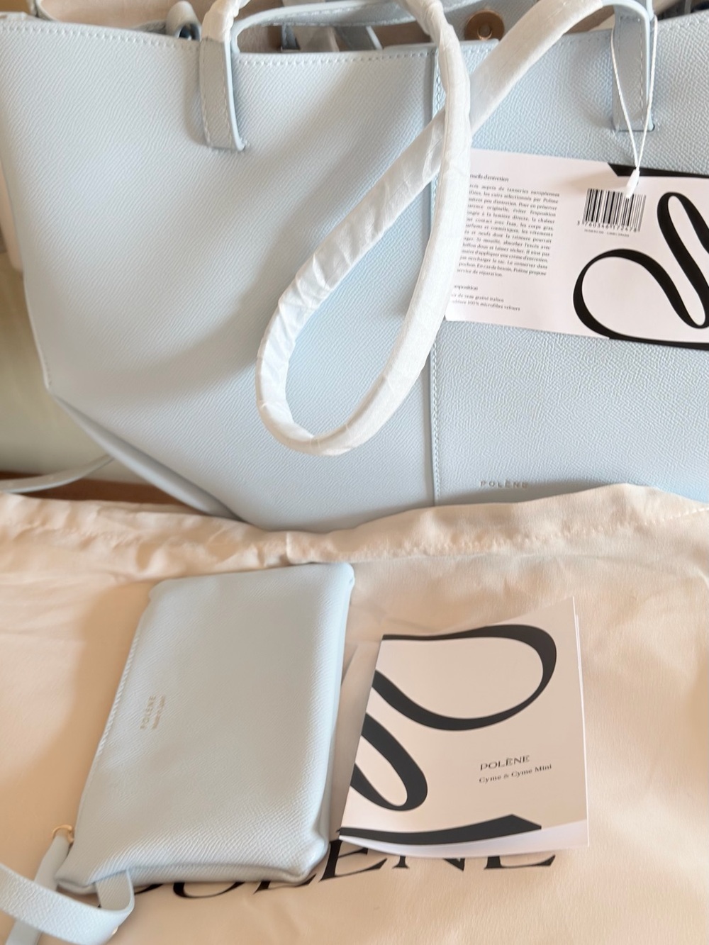 Pyrène Tote Bag in Light Blue